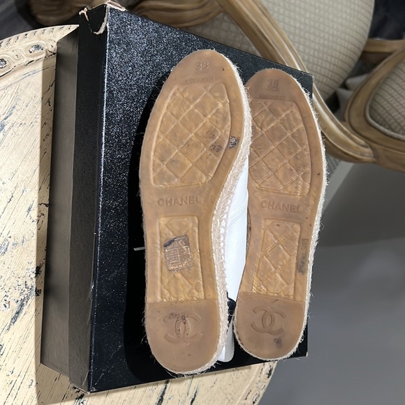Chanel high top espadrilles size 38 - Picture 7 of 10